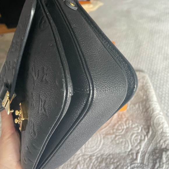 Pochette Metis black empreinte with dust bag, box. - Picture 12 of 13